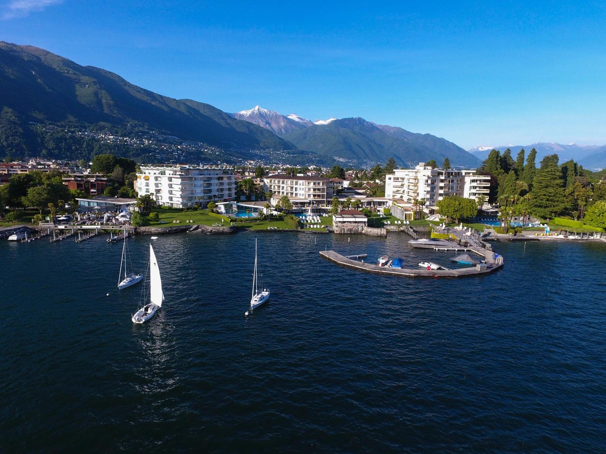Eden Roc Marina Hotel Ascona Dış mekan fotoğraf
